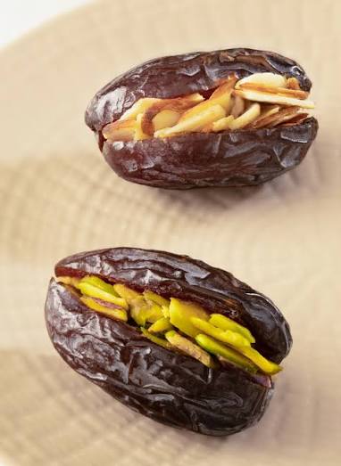 Almond Stuffed Dates